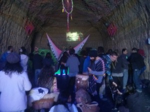 What can a random meeting of psychedelic trance ravers teach us about psychedelic society? The Vega, near Granada, Span. 2015.